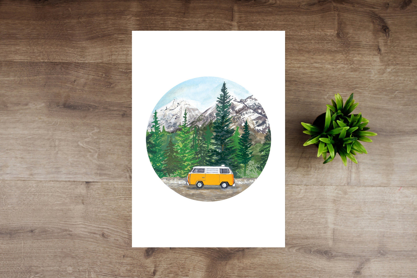 Campervan Giclée Art Print