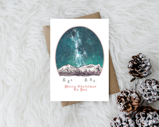 Scandinavian Christmas Card - Single