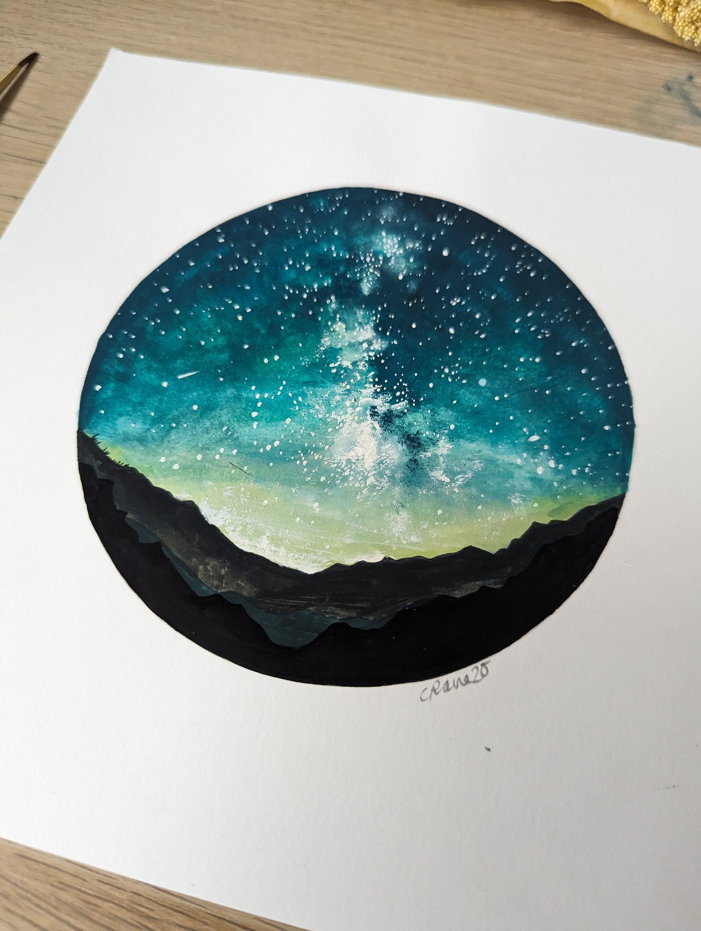 Starry Sky #4 Original  Painting