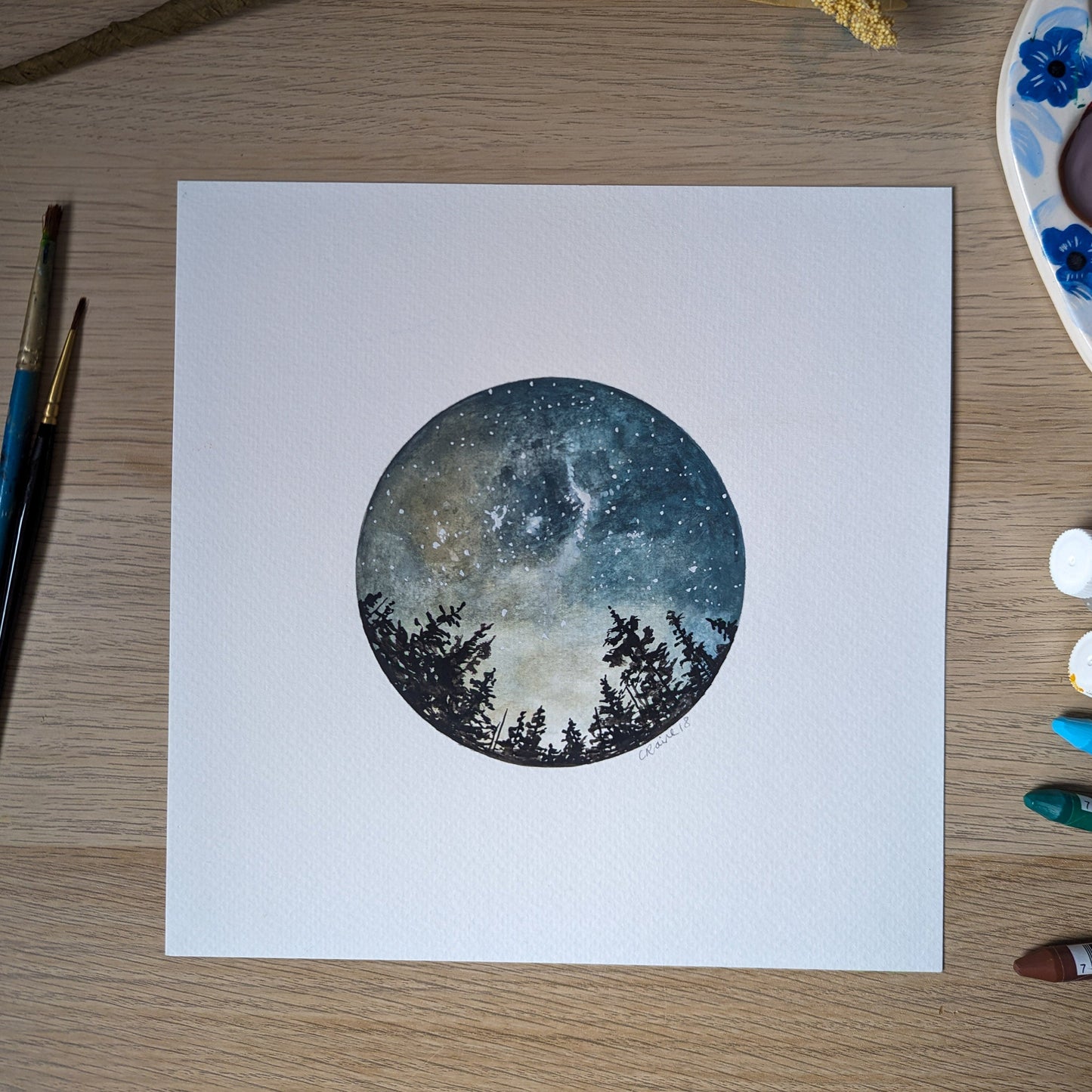 Starry Sky #3 Original Painting