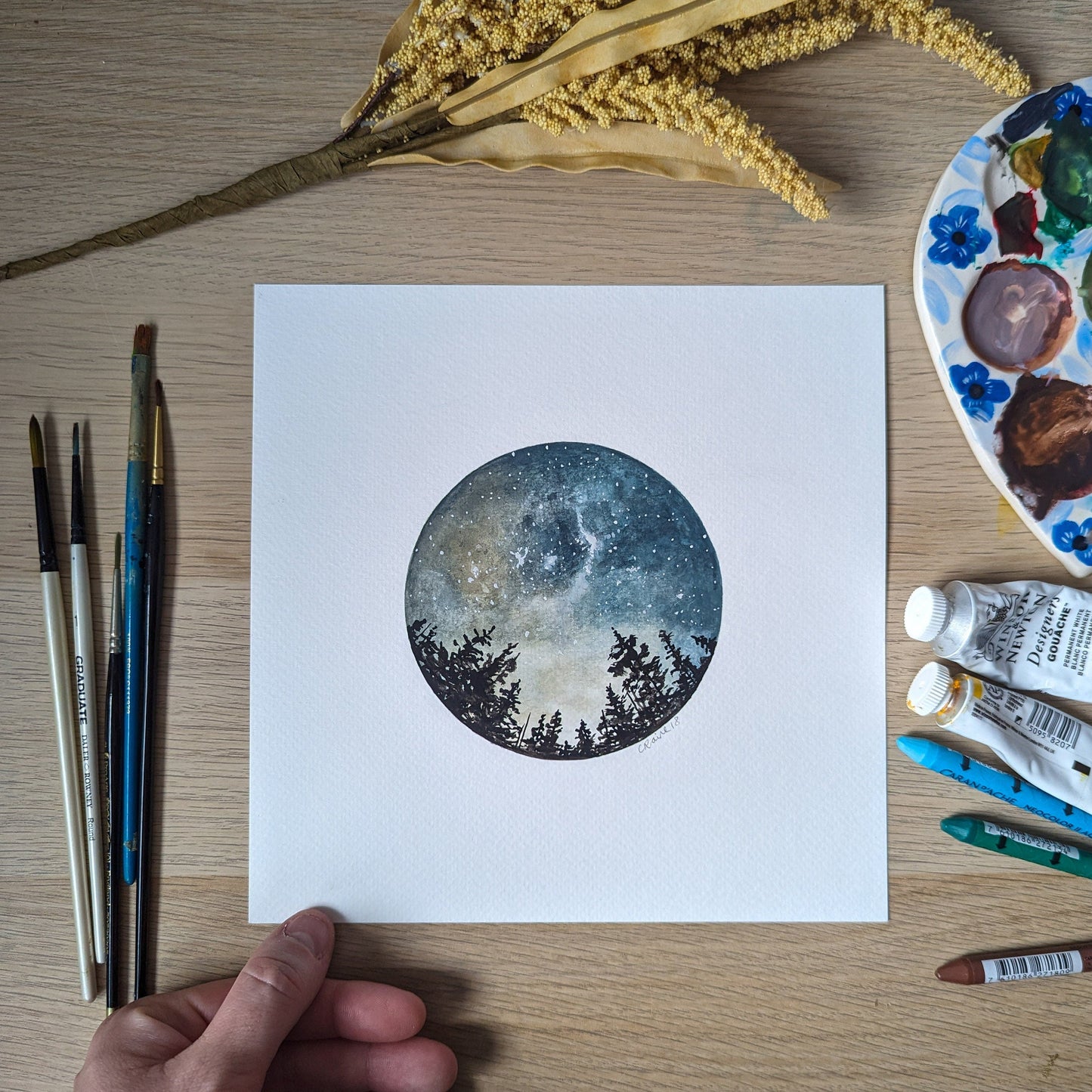 Starry Sky #3 Original Painting