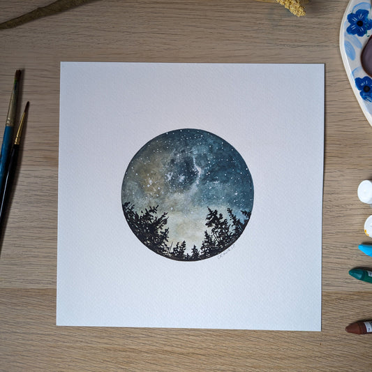 Starry Sky #3 Original Painting