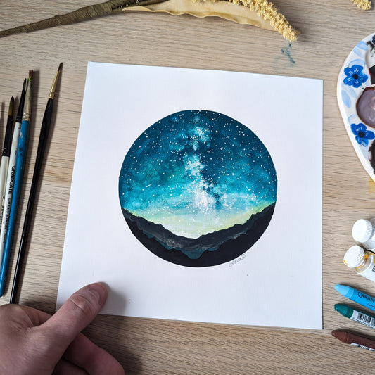 Starry Sky #4 Original  Painting