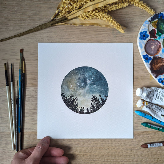 Starry Sky #3 Original Painting