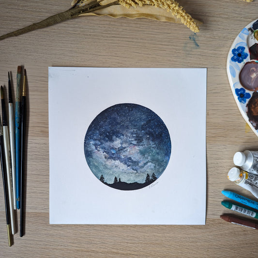 Starry Sky #5 Original Painting